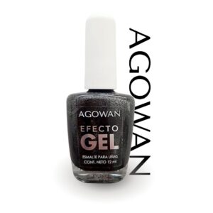 Esmalte #E09 Negro con destellos